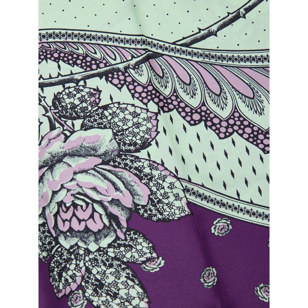 Gucci Green Silk Pant - Image 4