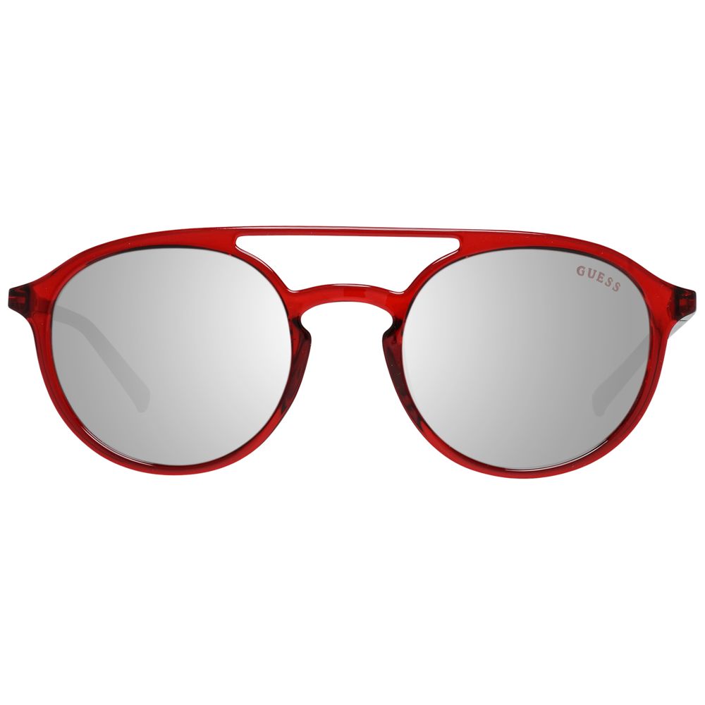 Guess Red Unisex Sunglasses - Image 2
