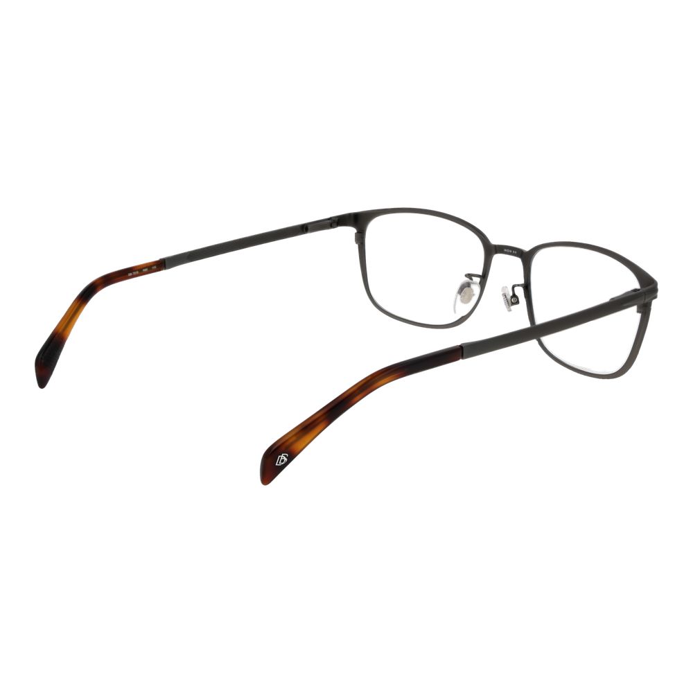 David Beckham Gray Stainless Steel Glasses (Frames) - Image 3