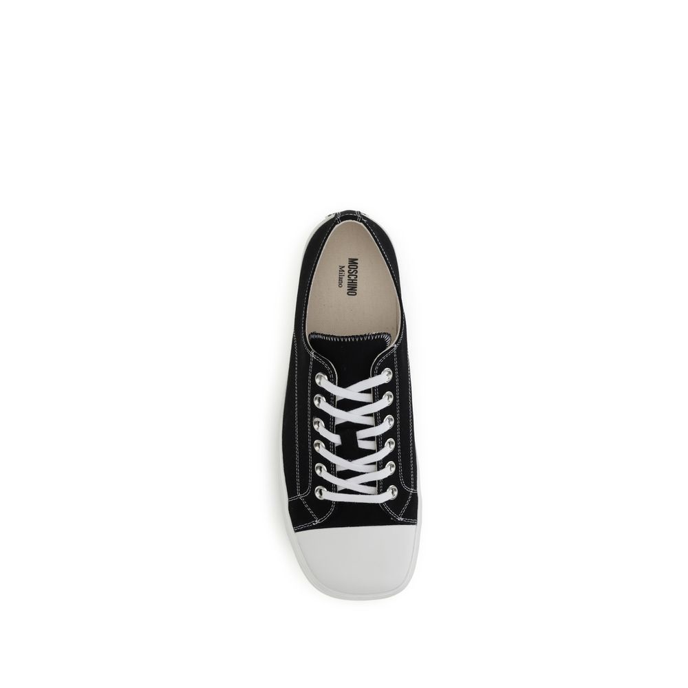Moschino Canvas Sneakers - Image 4