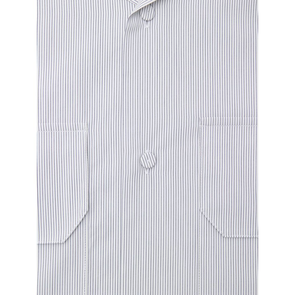 Jil Sander Blue Cotton Shortsleeve - Image 3