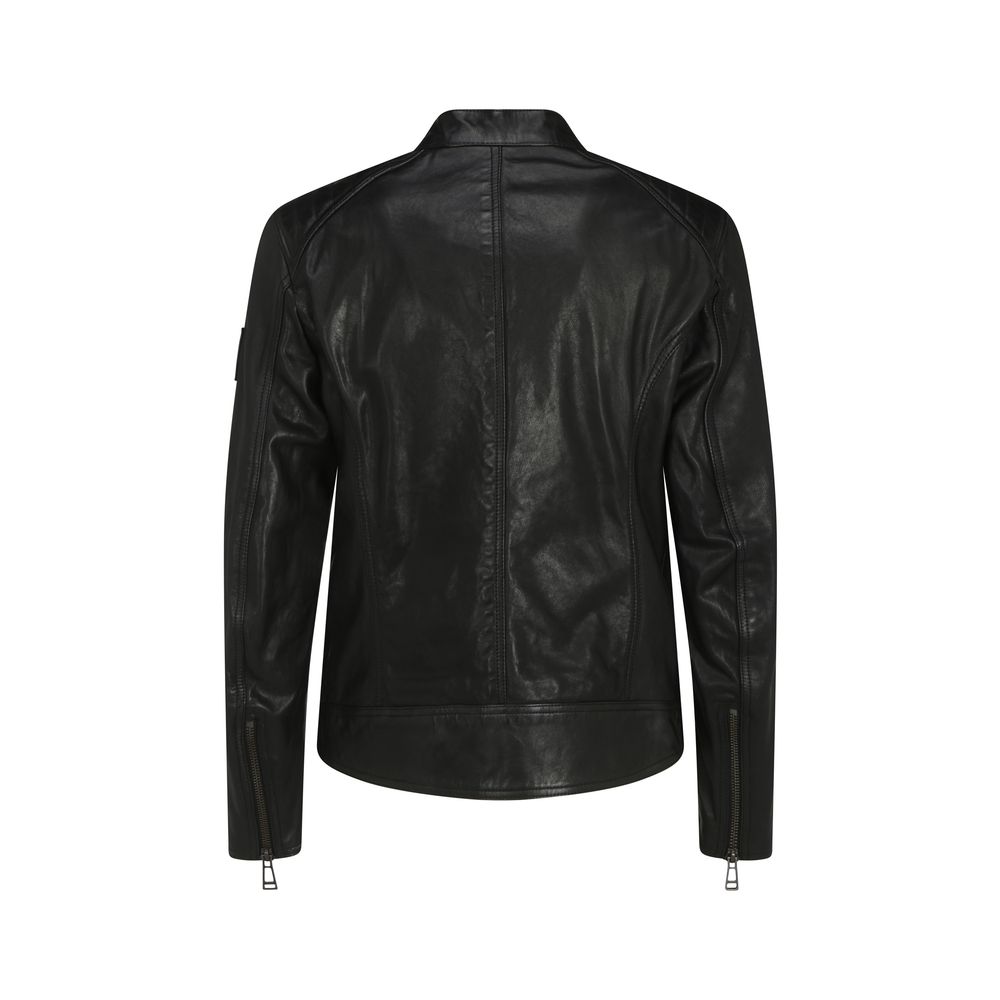 Belstaff Lambskin V Racer Jacket - Image 2