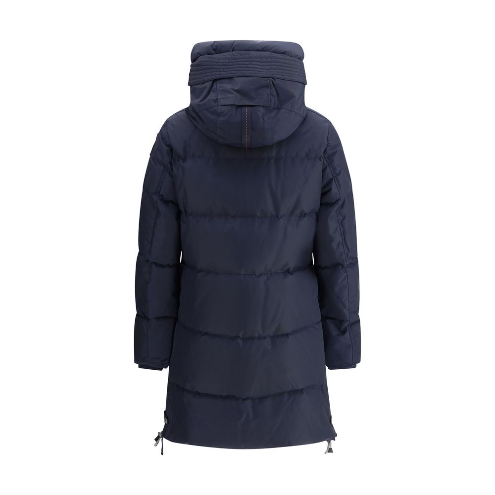 Parajumpers Blue Nylon Full-Length Jacket - Image 2