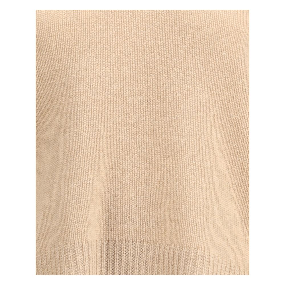Fabiana Filippi Beige Cashmere Cashmere Sweater - Image 3
