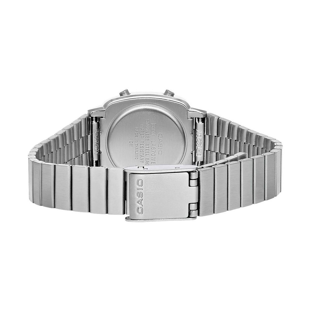 Casio Gray Stainless Steel Digital Watch - Image 2