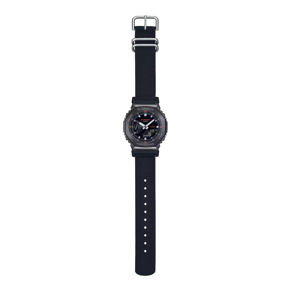 Casio Black Fabric Sport Watch - Image 2