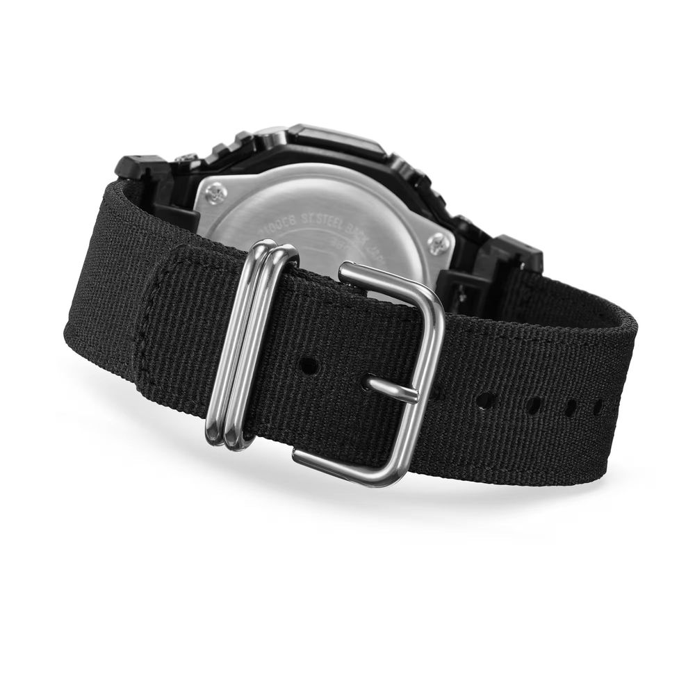 Casio Black Fabric Sport Watch - Image 3