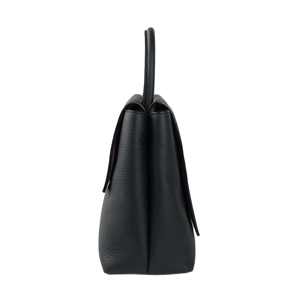 Giada Blue Leather Handbag - Image 3