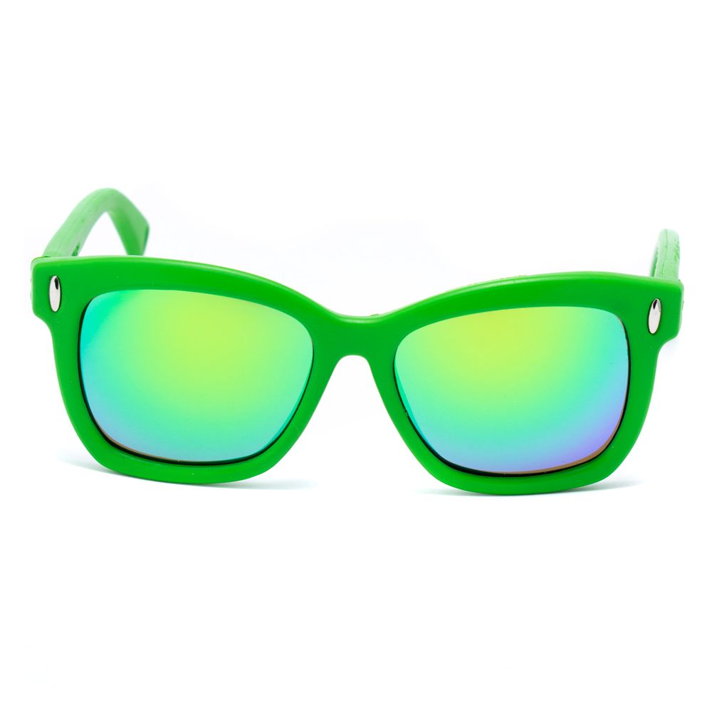 Italia Independent Green Rubber Sunglasses - Image 2