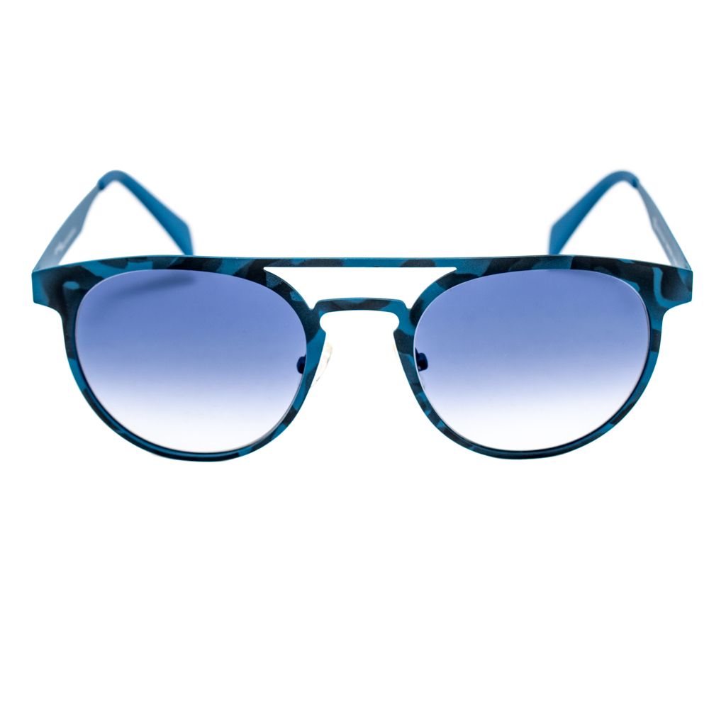 Italia Independent Blue Metal Sunglasses - Image 2