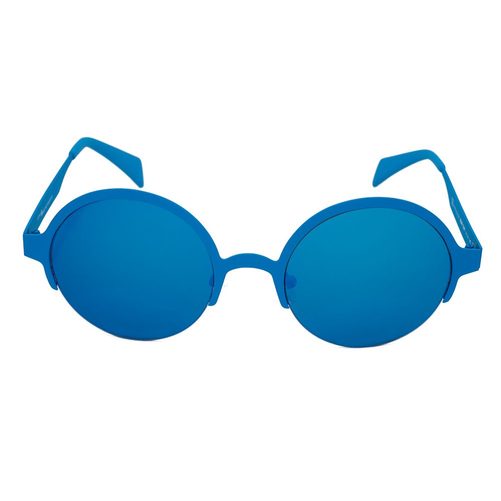 Italia Independent Blue Metal Sunglasses - Image 2