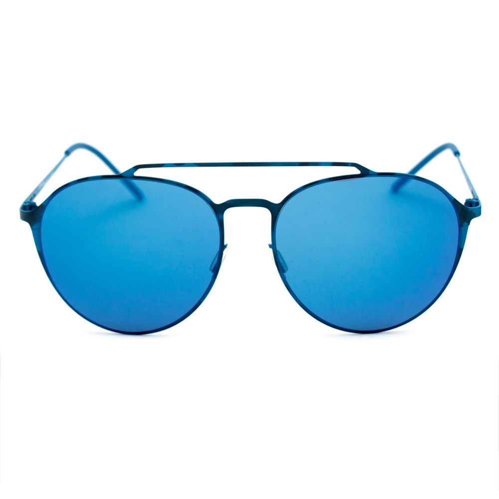 Italia Independent Blue Metal Sunglasses - Image 2
