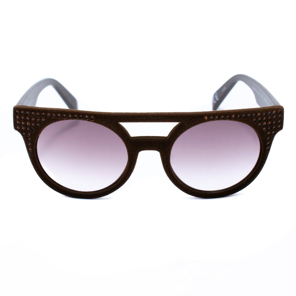 Italia Independent Brown Acetate Sunglasses - Image 2