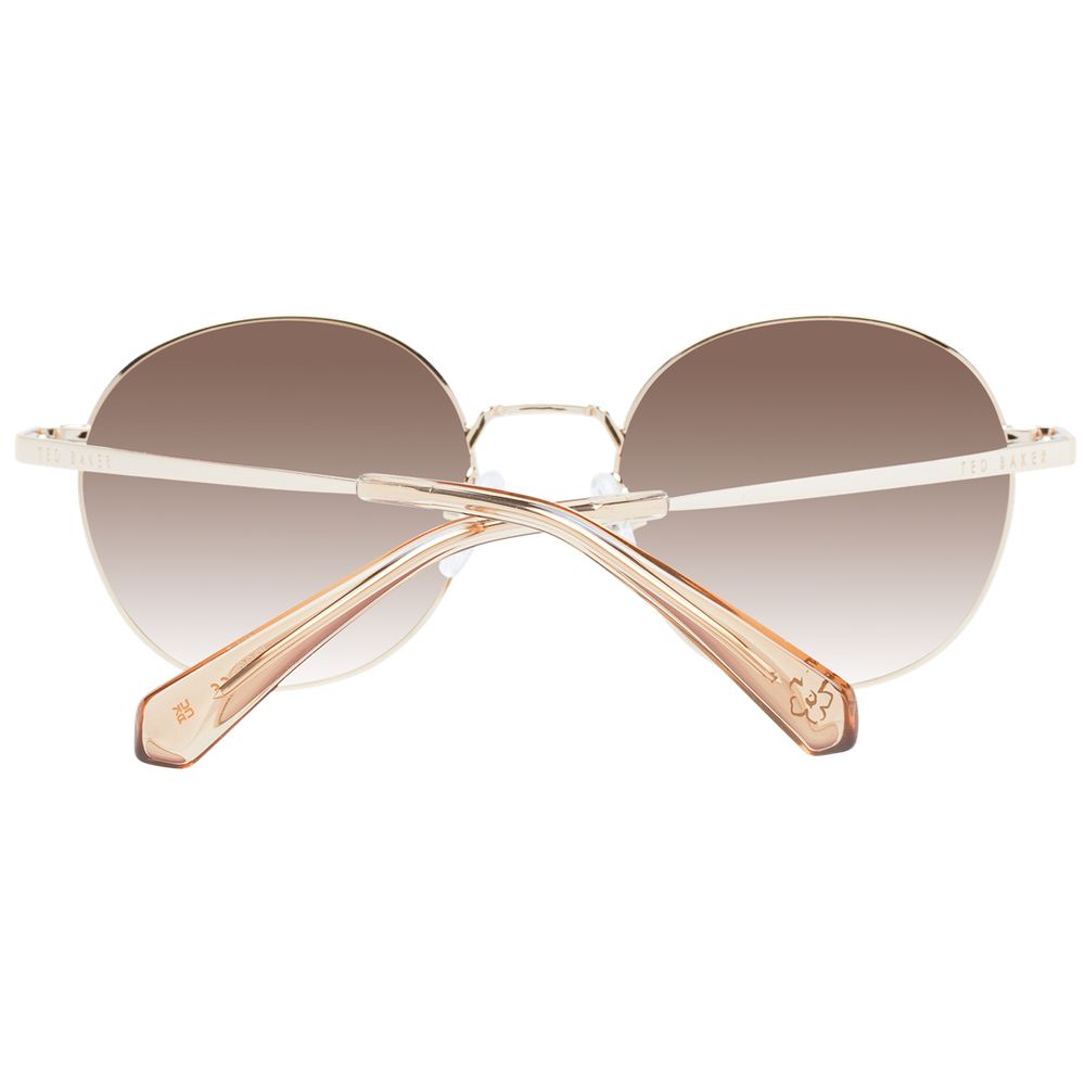 Ted Baker Gold Metal Sunglasses - Image 3