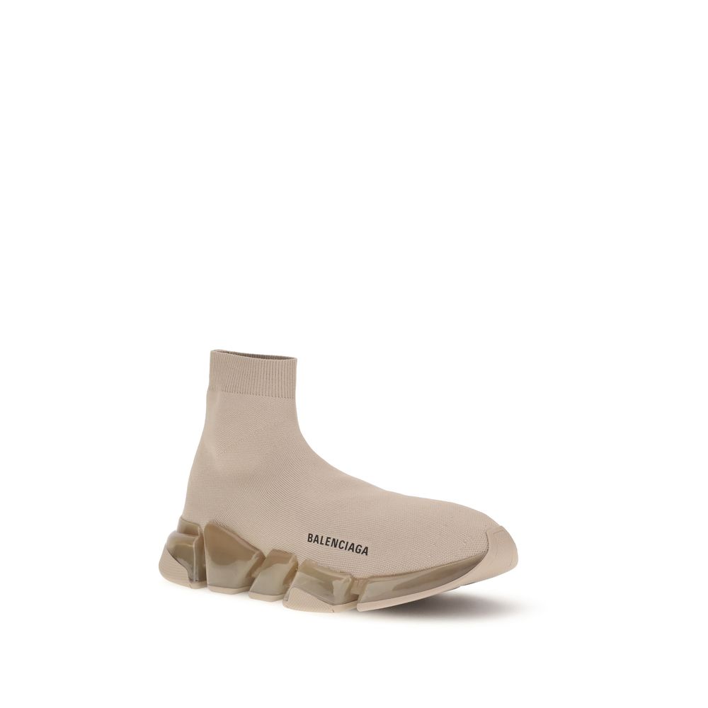 Balenciaga Beige Polyester Athletic Sneakers - Image 2