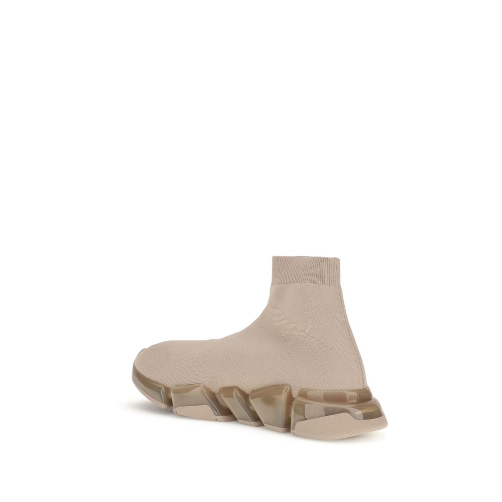 Balenciaga Beige Polyester Athletic Sneakers - Image 3