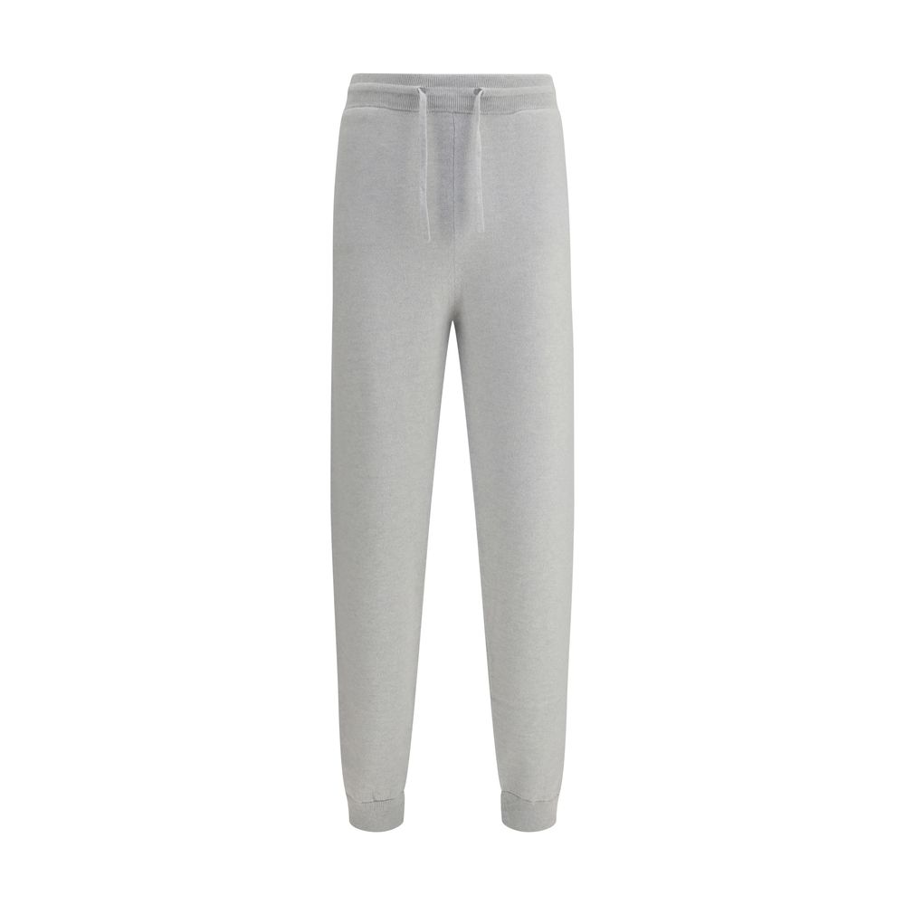 Kiton Gray Elastane Casual Pants