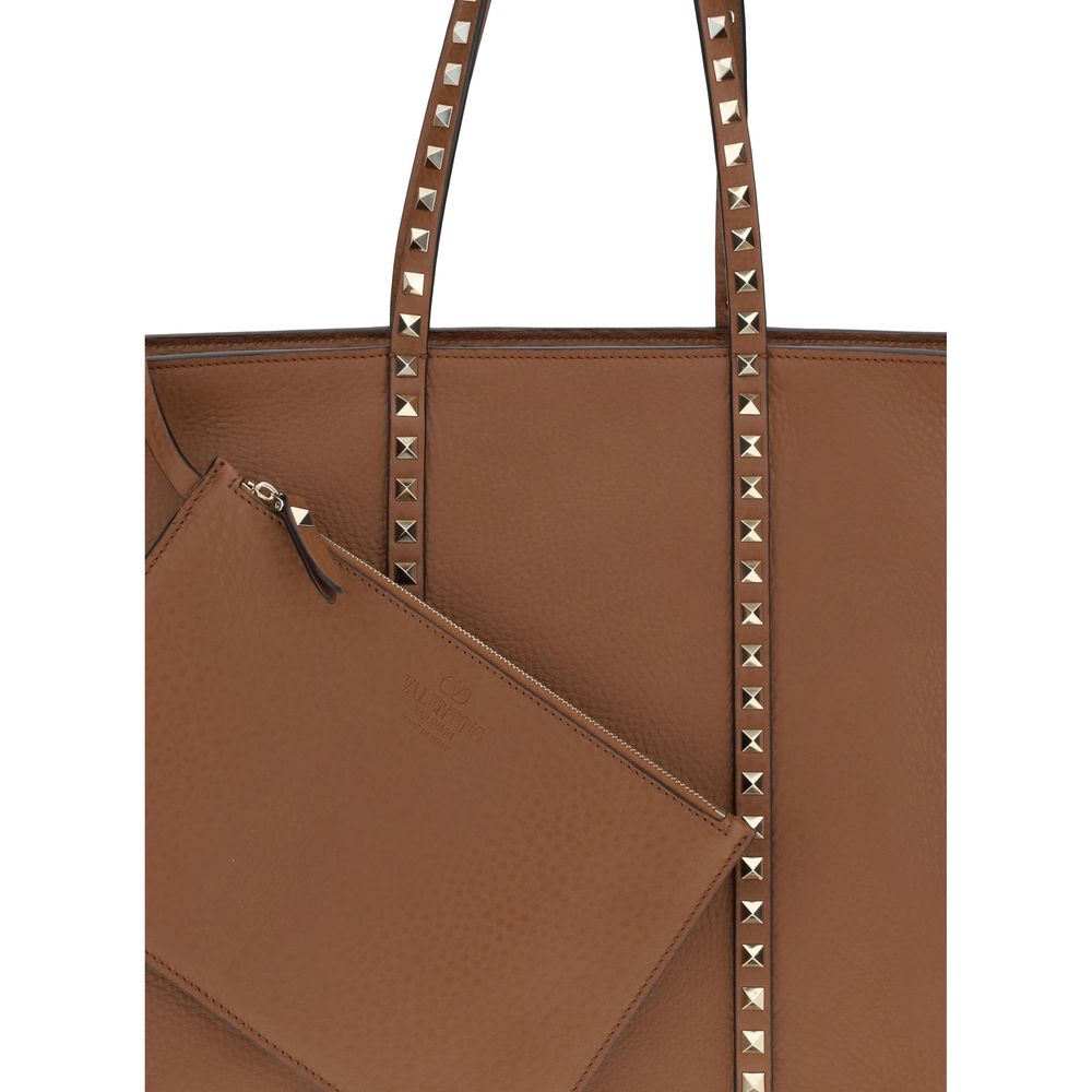 Valentino Garavani Medium Rockstud Tote Bag - Image 4