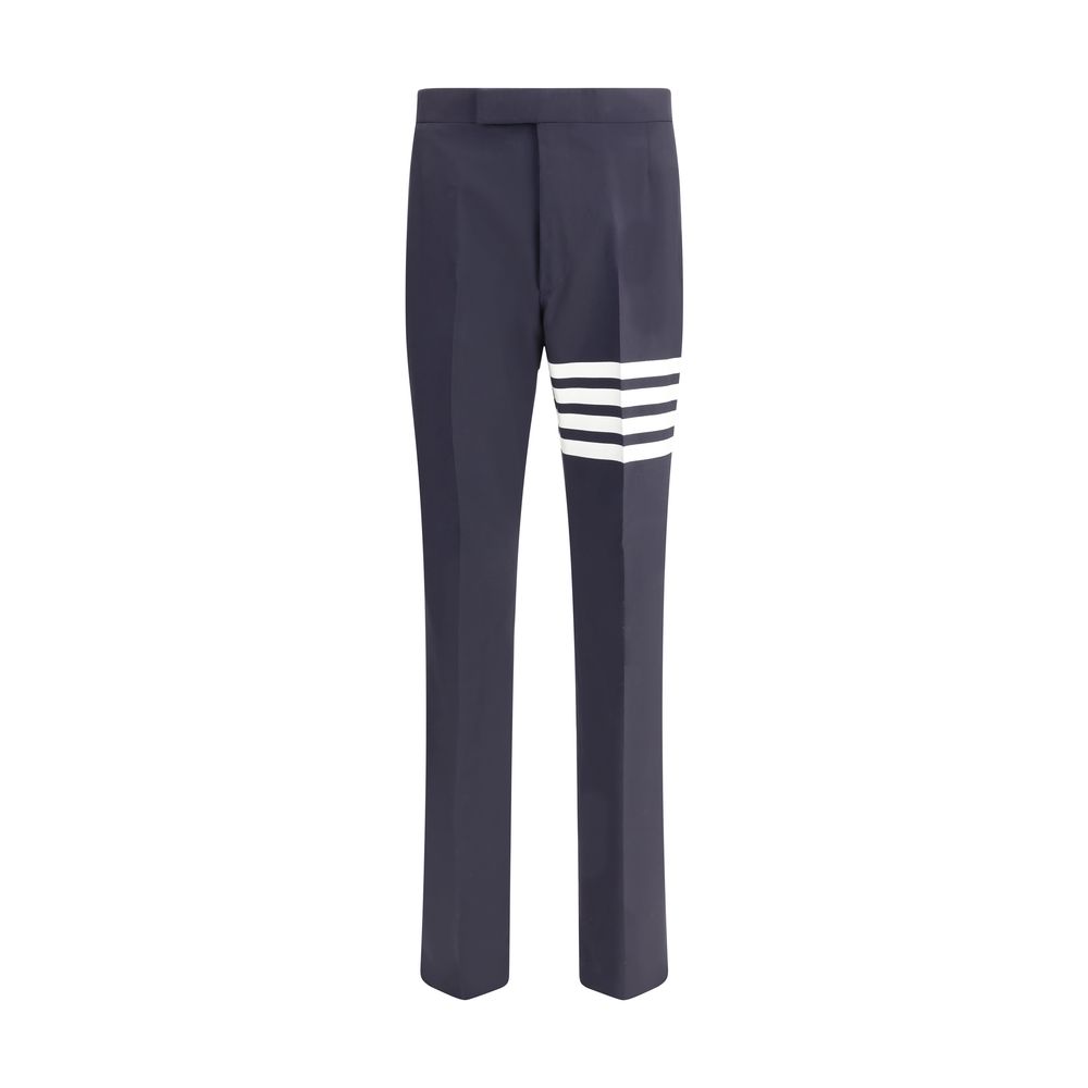 Thom Browne Blue Wool Dress Pants