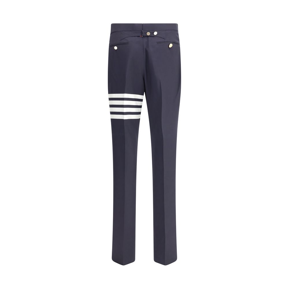Thom Browne Blue Wool Dress Pants - Image 2