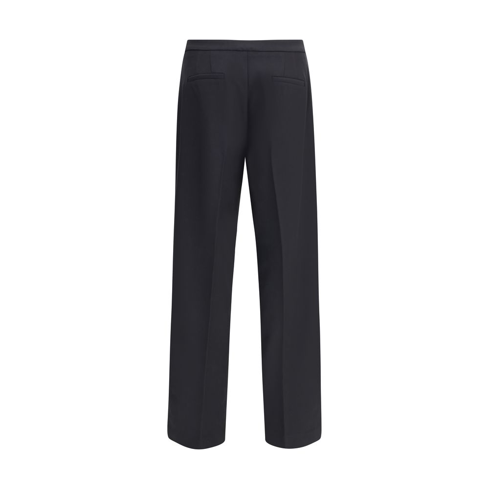 Cruna Black Polyester Casual Pants - Image 2