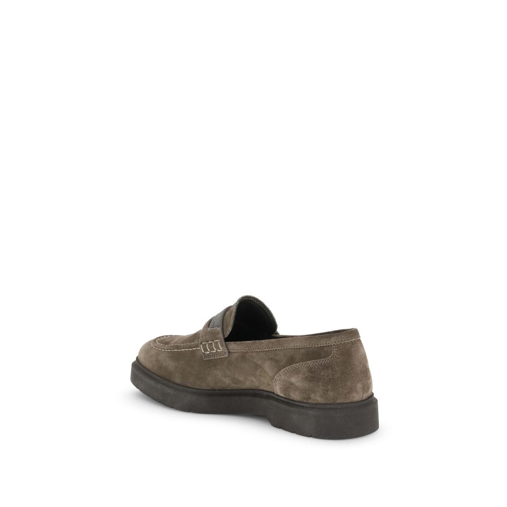 Brunello Cucinelli Leather Loafers - Image 3