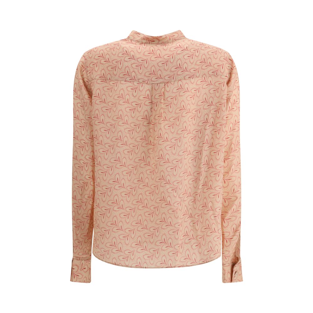 Kristina Ti Multicolor Silk Pattern Shirt - Image 2