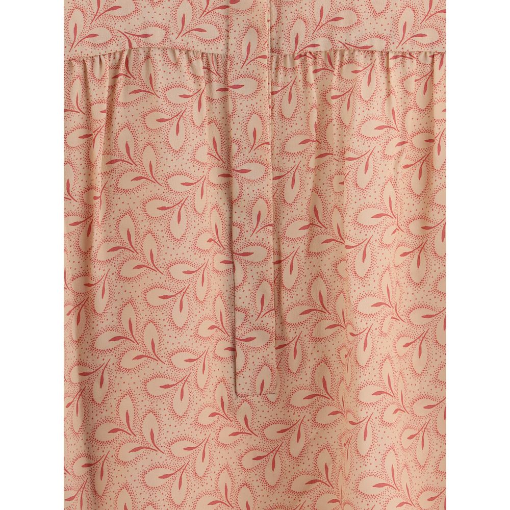 Kristina Ti Multicolor Silk Pattern Shirt - Image 3