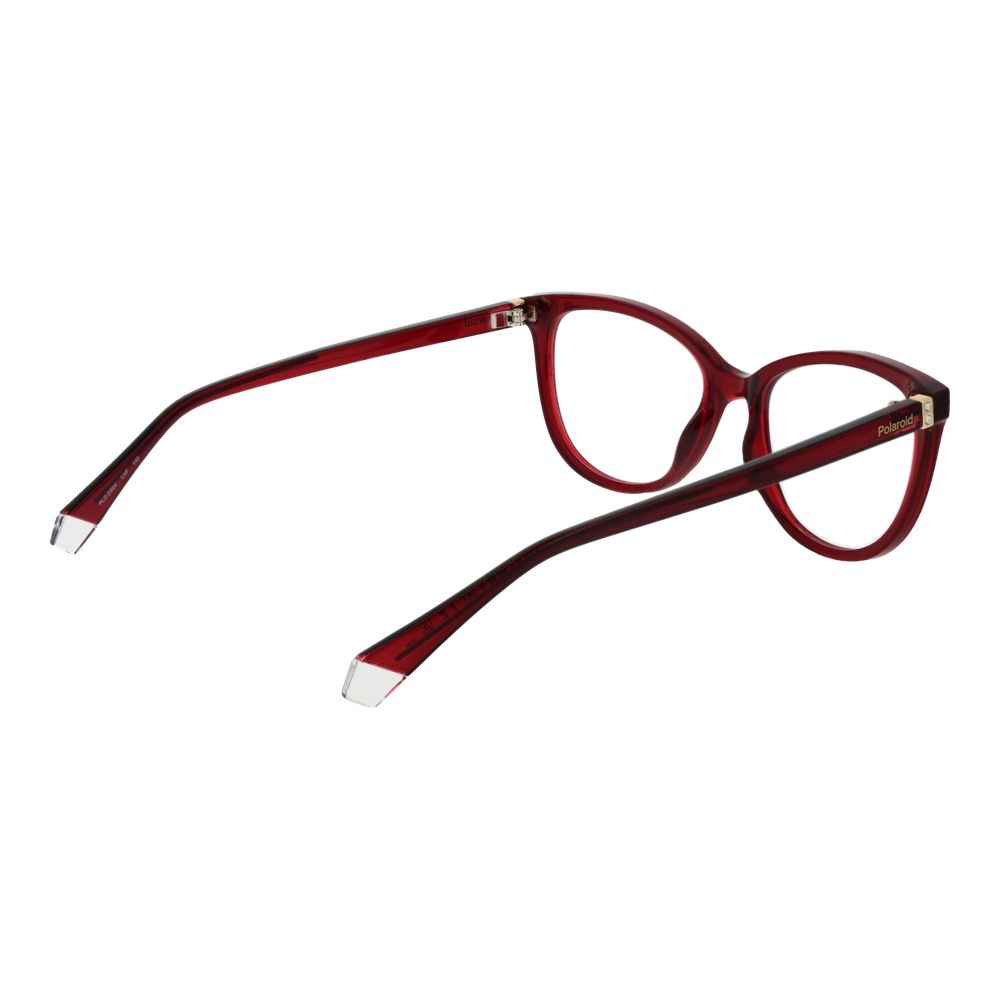 Polaroid Burgundy Polyamide Glasses (Frames) - Image 3