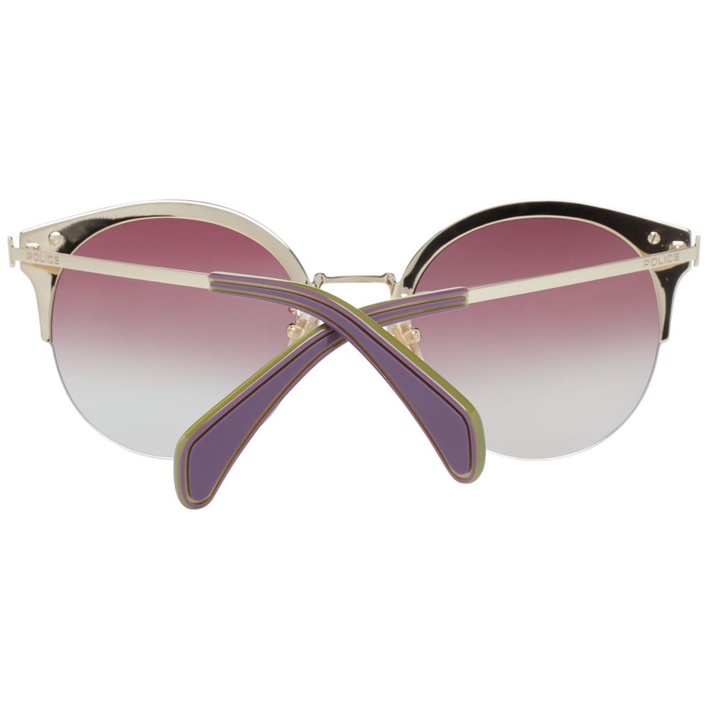 Police Gold Women Sunglasses - Image 3