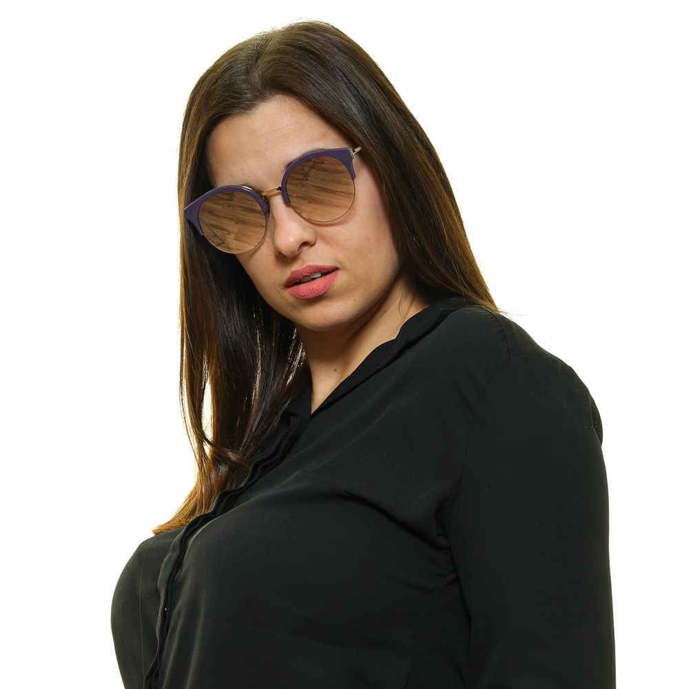 Police Gold Women Sunglasses - Image 4
