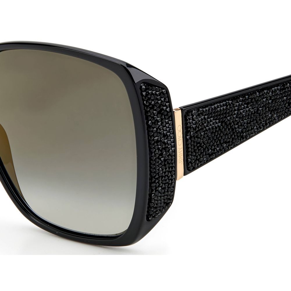 Jimmy Choo Black Plastic Sunglasses - Image 3