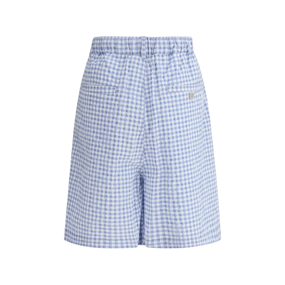 Marni knee-length Vichy Shorts - Image 2
