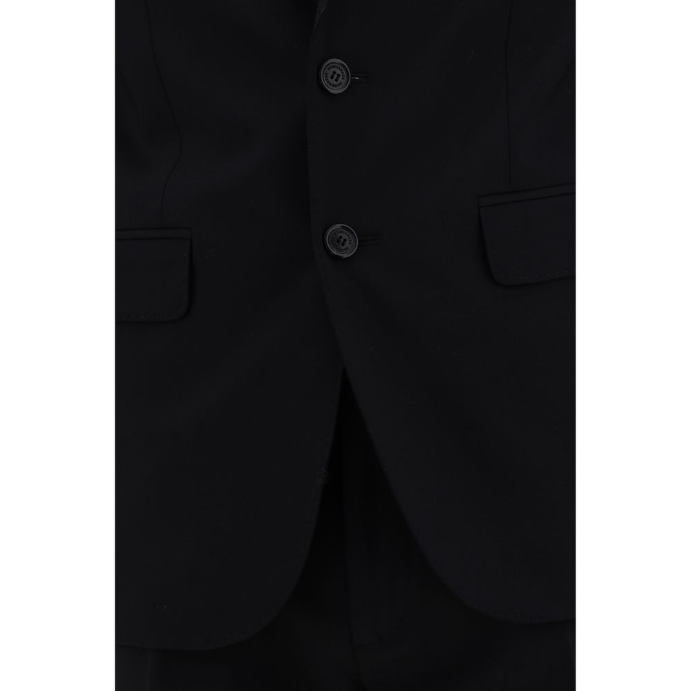 Dsquared² Blue Fleece Wool Two-Piece Suit - Image 3