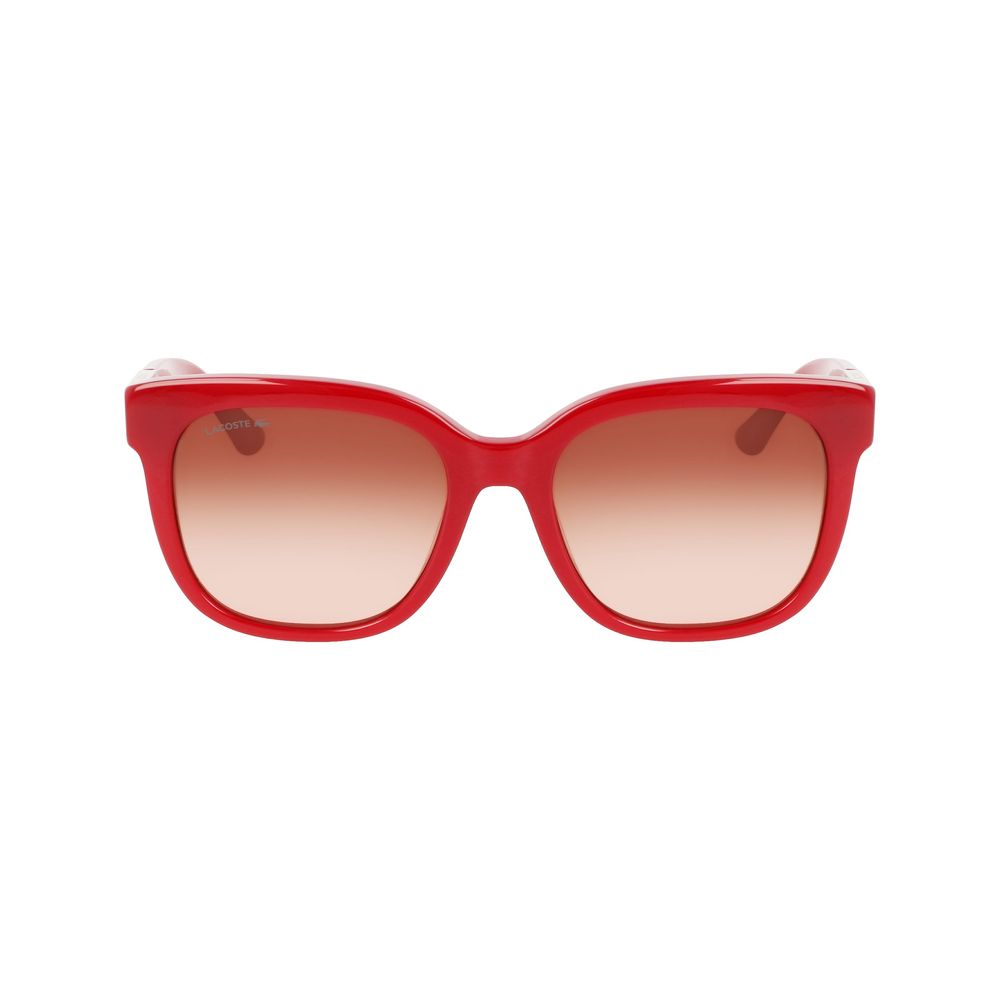 Lacoste Red Acetate Sunglasses - Image 2