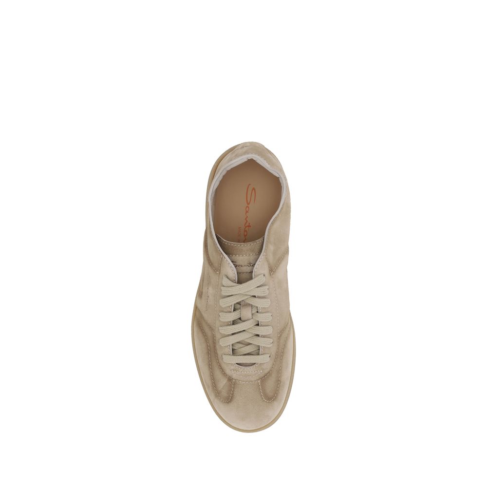 Santoni Leather Sneakers - Image 4