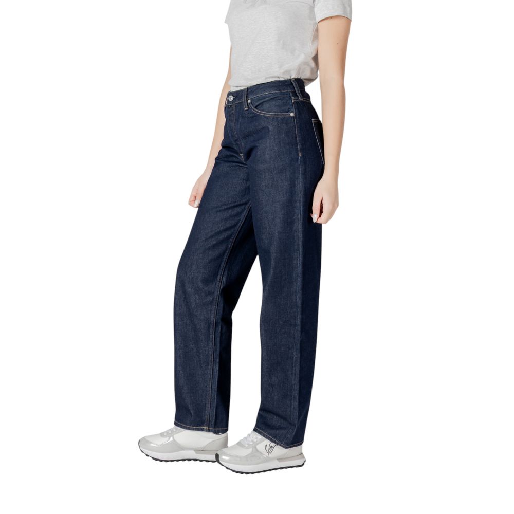 Calvin Klein Jeans Blue Cotton Relaxed Fit Jean - Image 3
