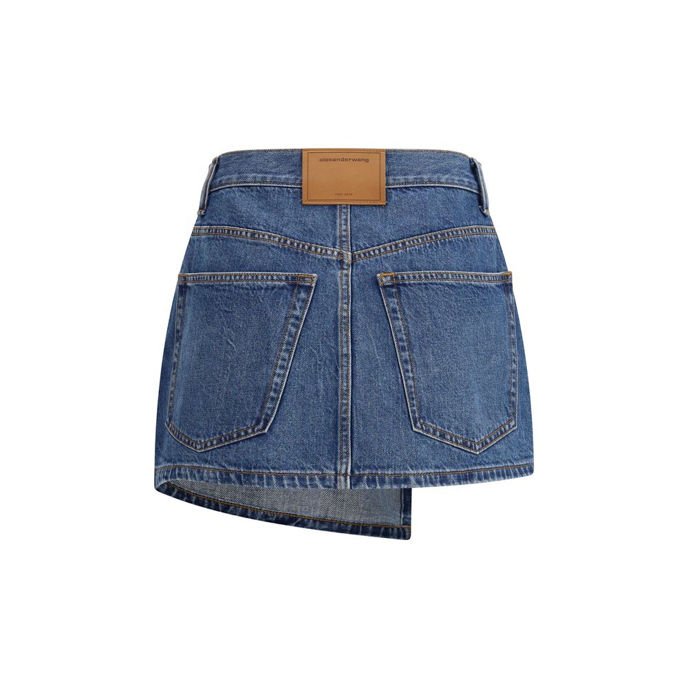 Alexander Wang Denim Miniskirt - Image 2