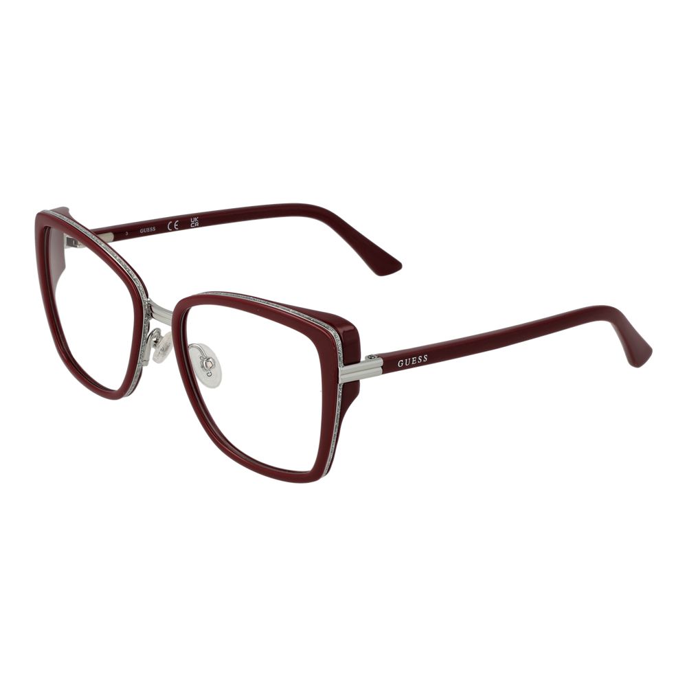 Guess Burgundy Women Optical Frames
