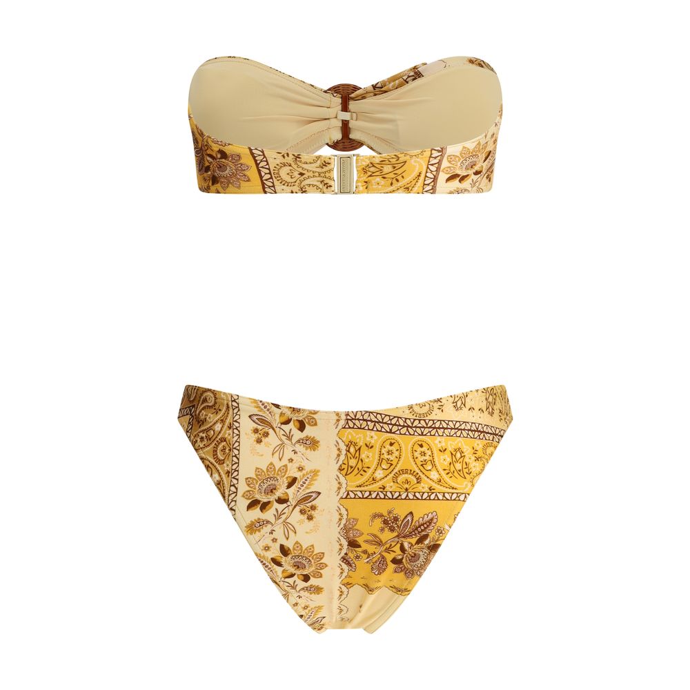 Zimmermann Bicolor Lycra Bikini - Image 2