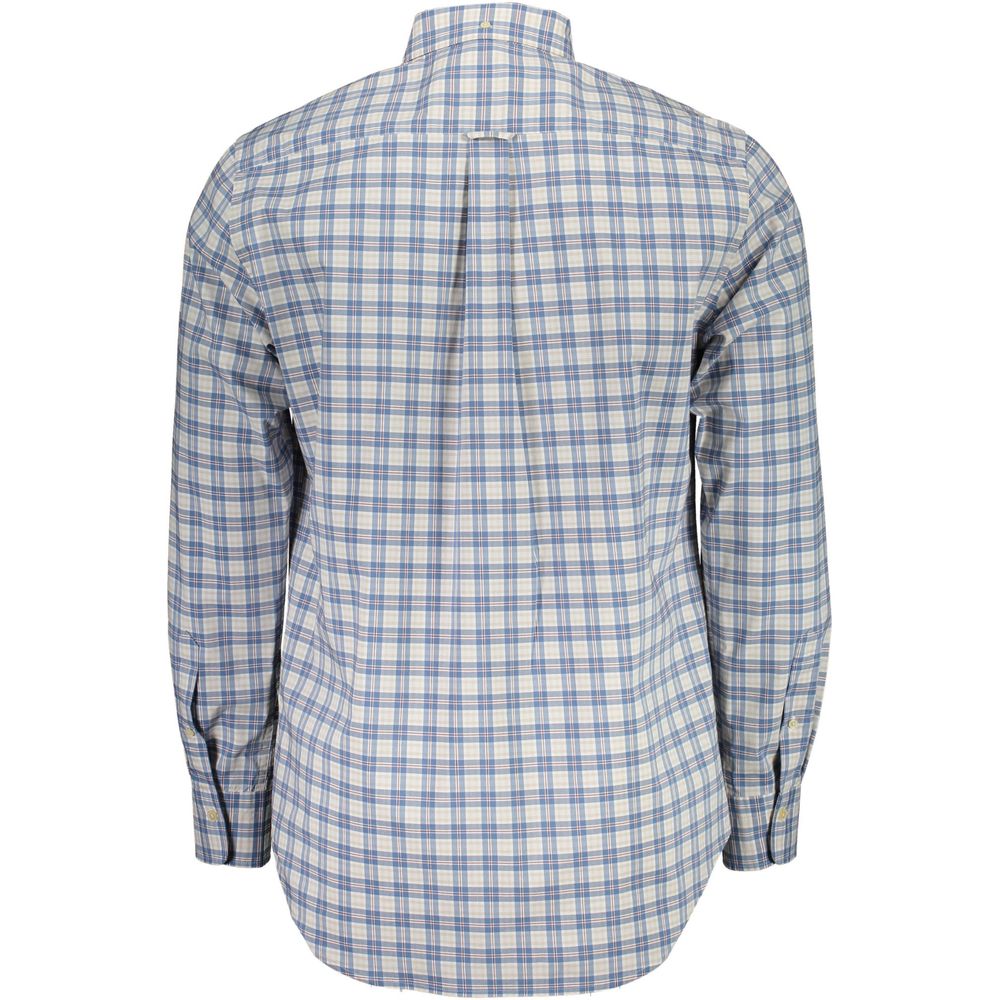 Gant Blue Cotton Men Shirt - Image 2
