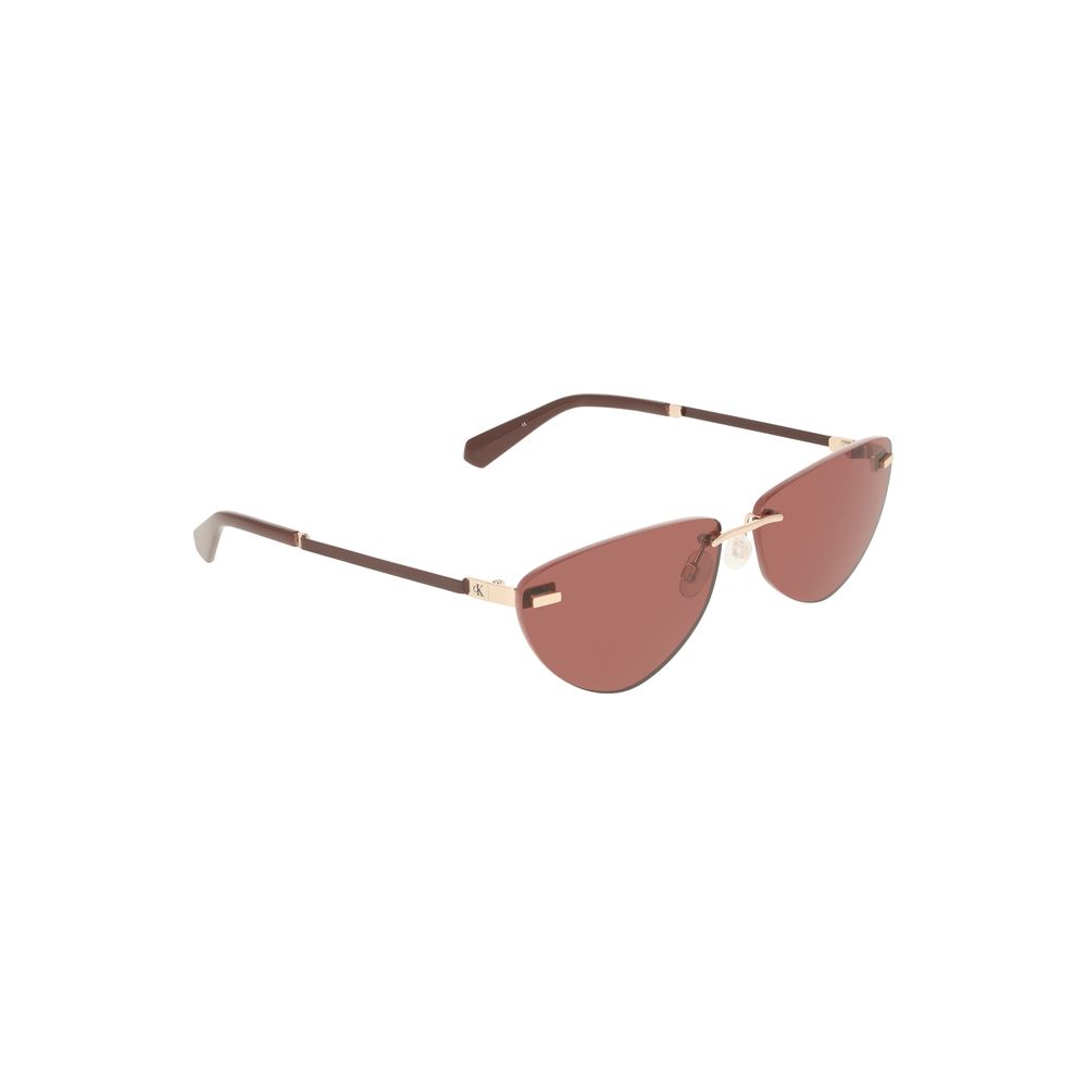 Calvin Klein Pink Metal Women Sunglass - Image 3