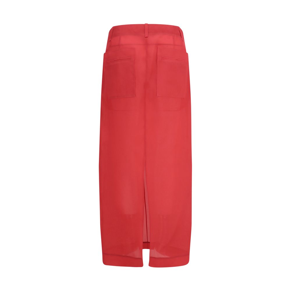 Khaite Lucian midi Skirt - Image 2