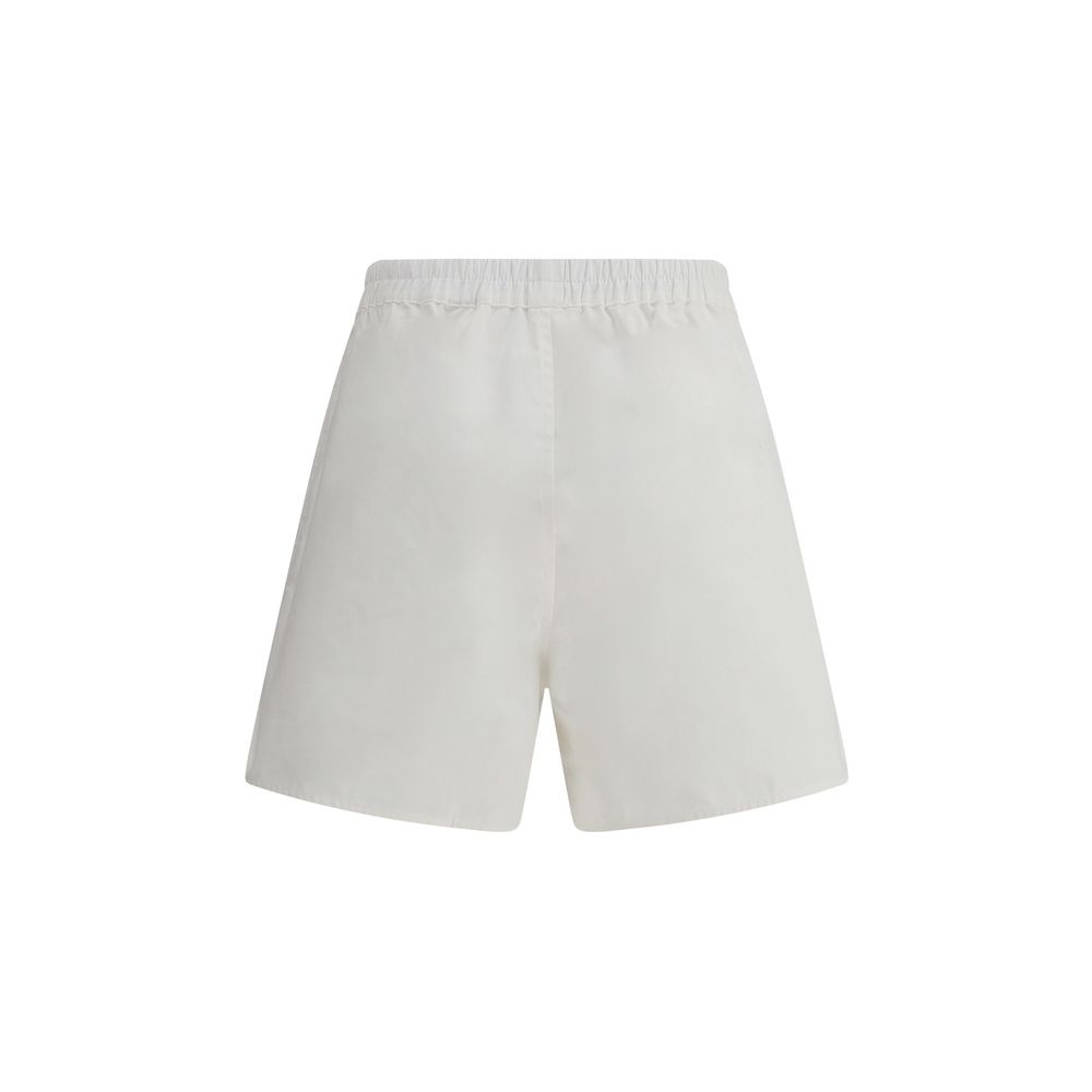 Marine Serre Linen Shorts - Image 2