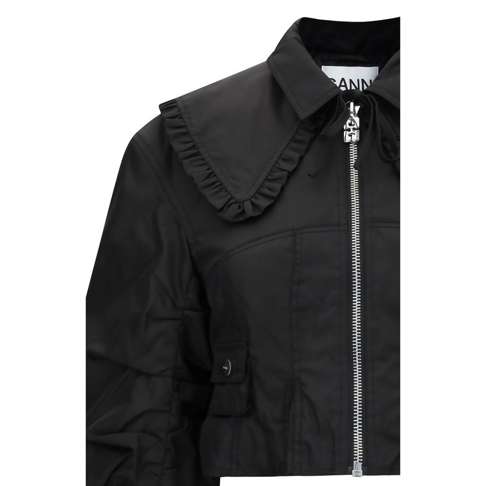 Ganni Duchesse bomber Jacket - Image 3