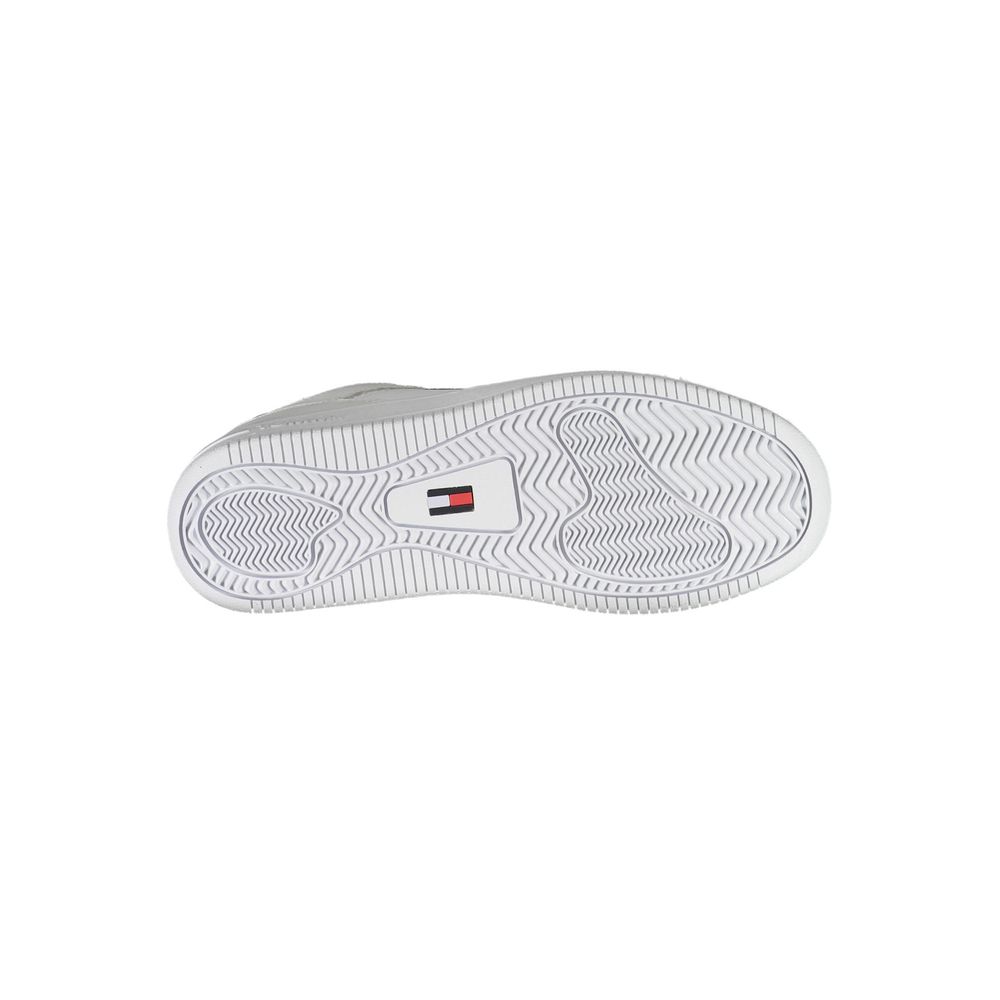Tommy Hilfiger White Recycled Polyester Women Sneaker - Image 2