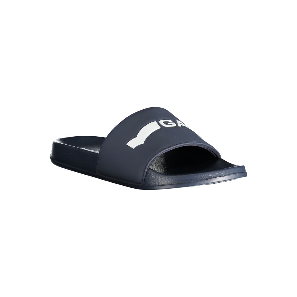 Gas Blue Polyester Men Sandal - Image 2