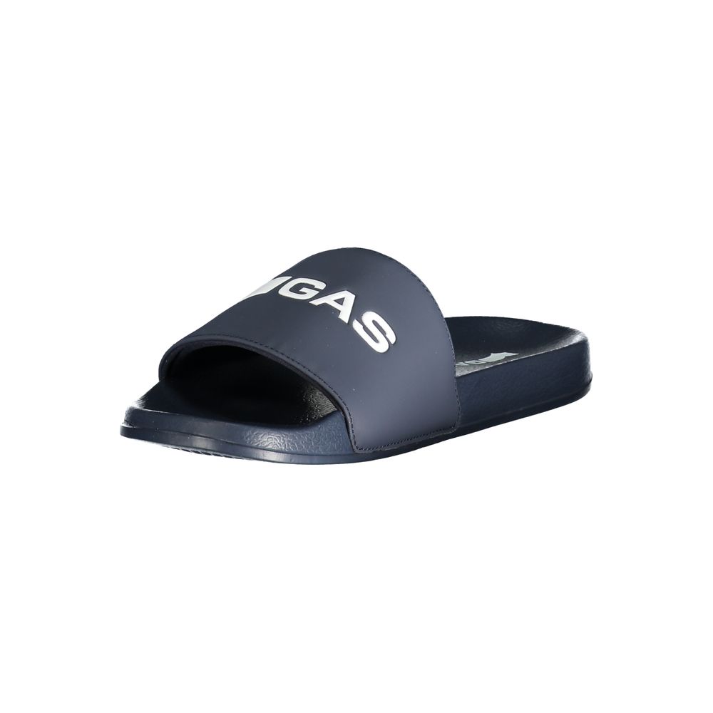 Gas Blue Polyester Men Sandal - Image 3
