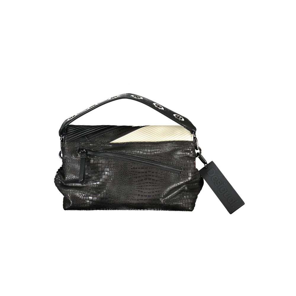 Desigual Black Polyethylene Handbag - Image 2