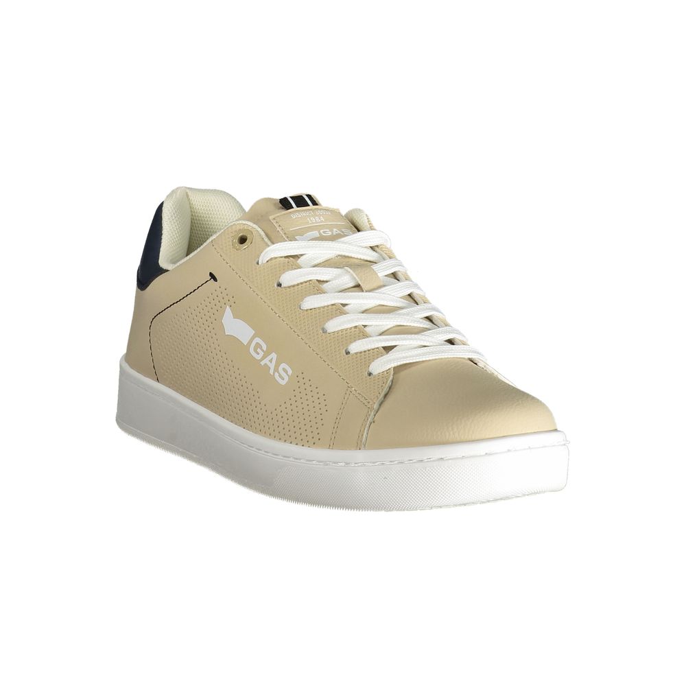 Gas Beige Polyester Men Sneaker - Image 2